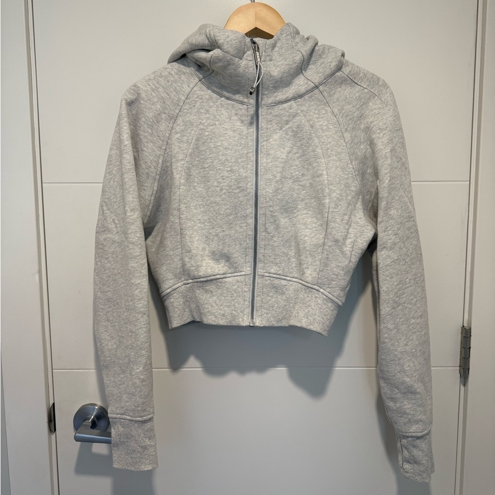 Lulu Lemon Scuba Full Zip Cropped Hoodie
